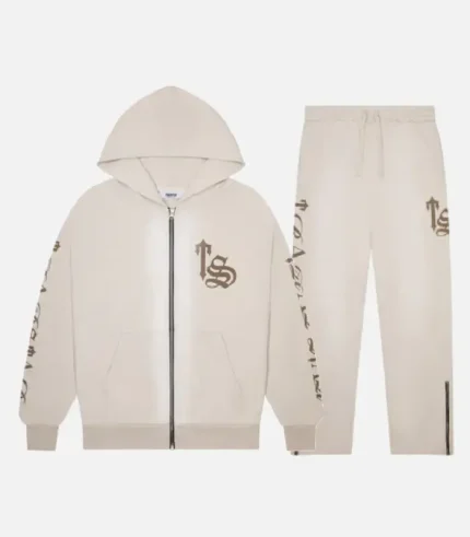 Trapstar TS Logo Script Hellbraun Anzug