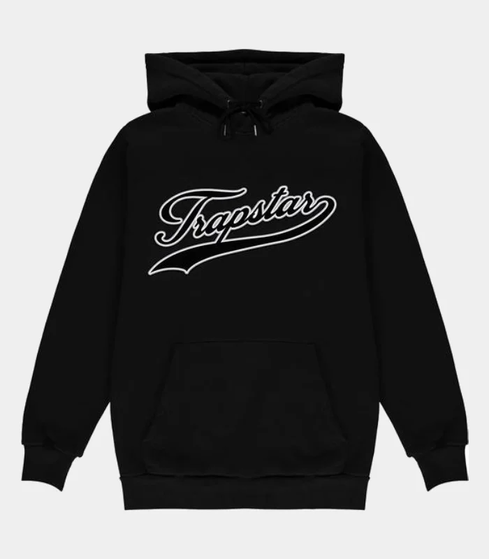 Trapstar Logo Strike Out Schwarz Hoodie