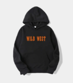 Trapstar Logo Wild West Schwarz Hoodie