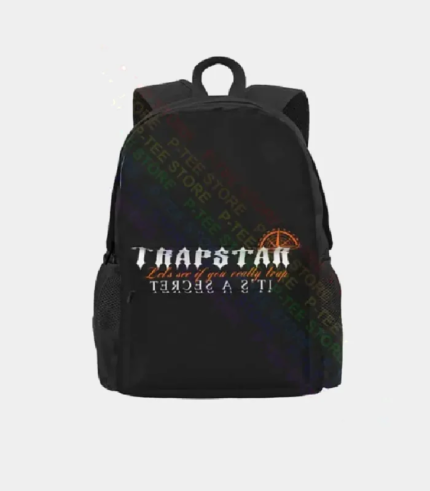 Trapstar Logo Cadaveri Schwarz Bag